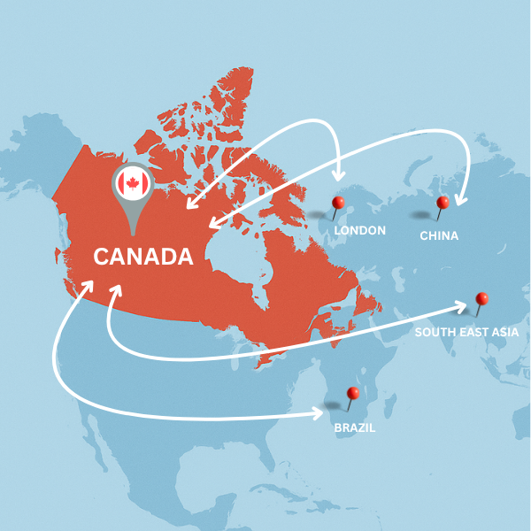Canada Globe Canada Globe